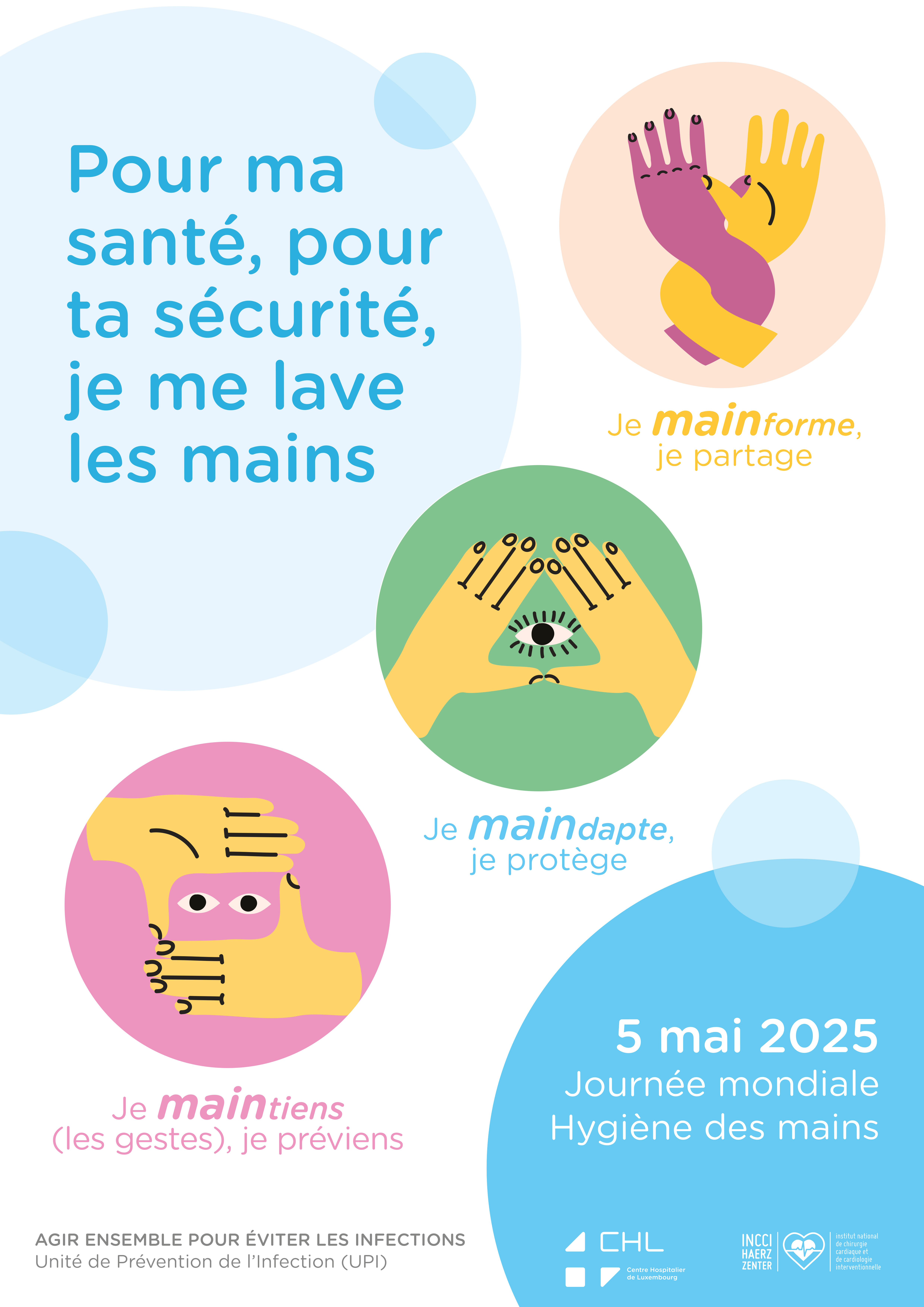 affiche hygiene des mains