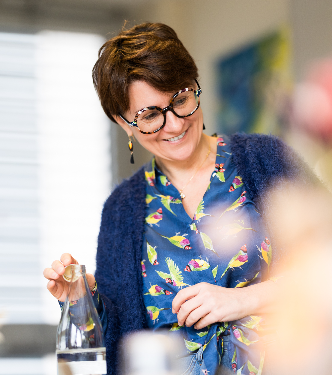 Photo d'une bénévole