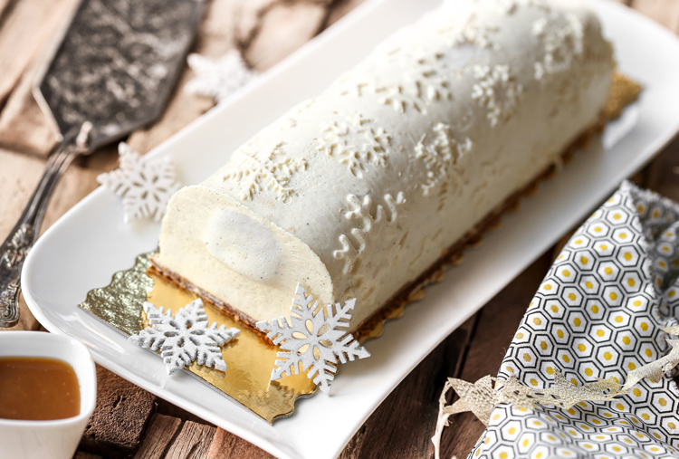 Photo bûche glacée